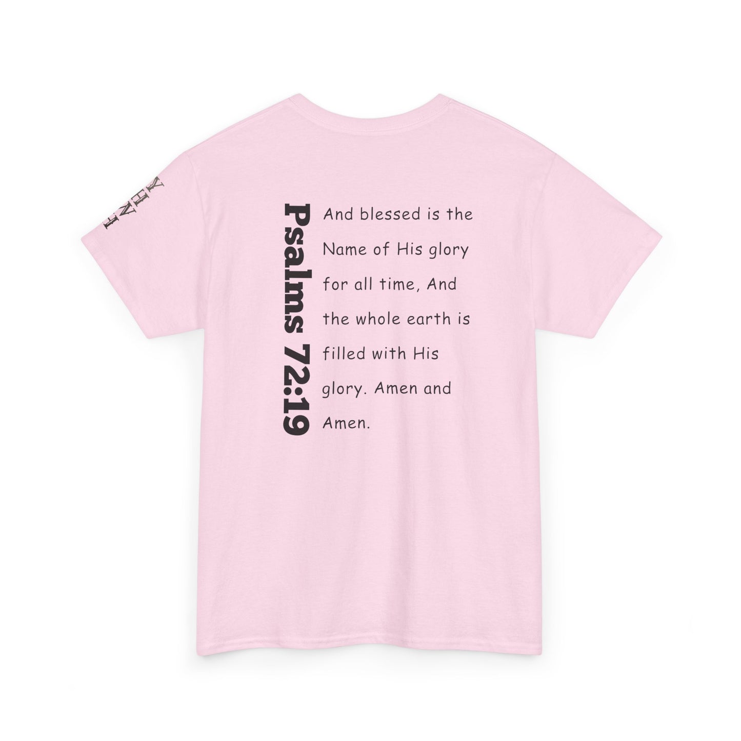 Psalm 72:19 T‑Shirt — 'Just say AMEN' tee