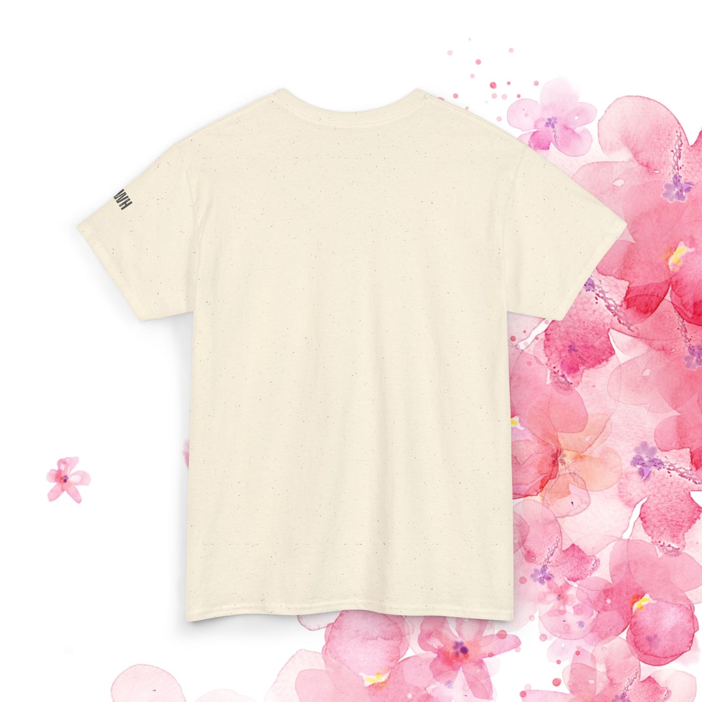 Saved Tee — Floral Script Christian Faith T-Shirt