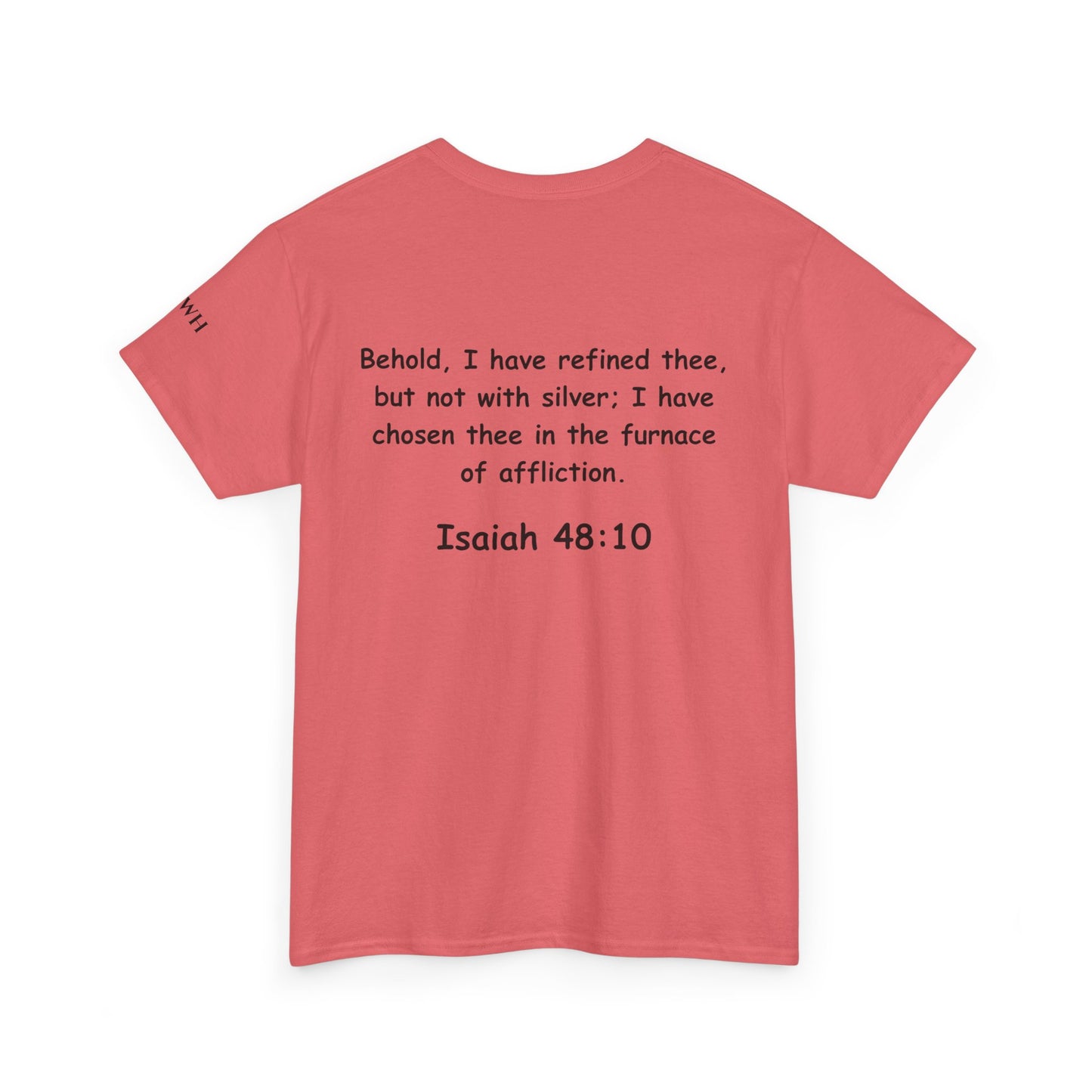 Refined Not Ruined Tee — Isaiah 48:10 Inspirational Christian T‑Shirt