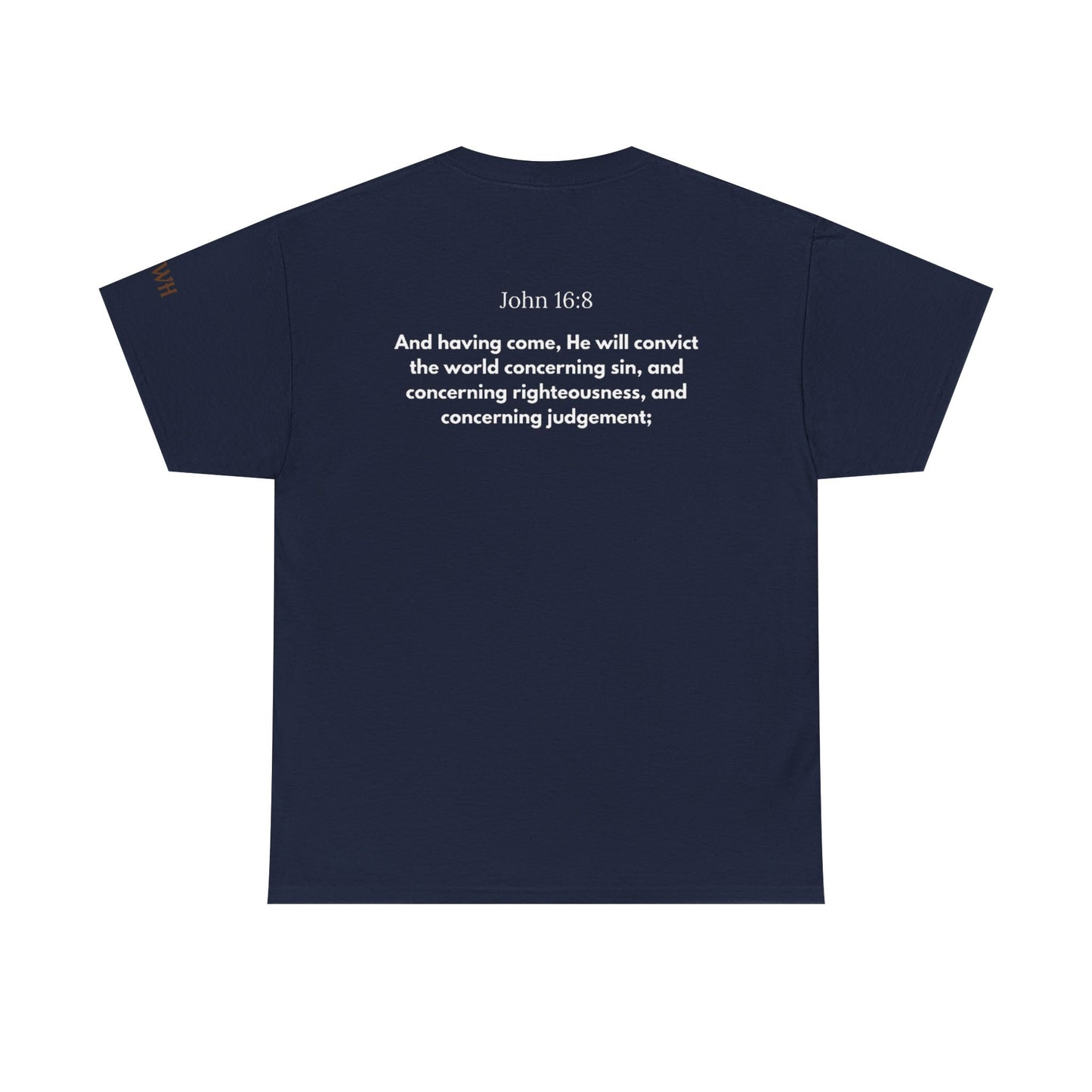 "YHWH convicts" T-shirt