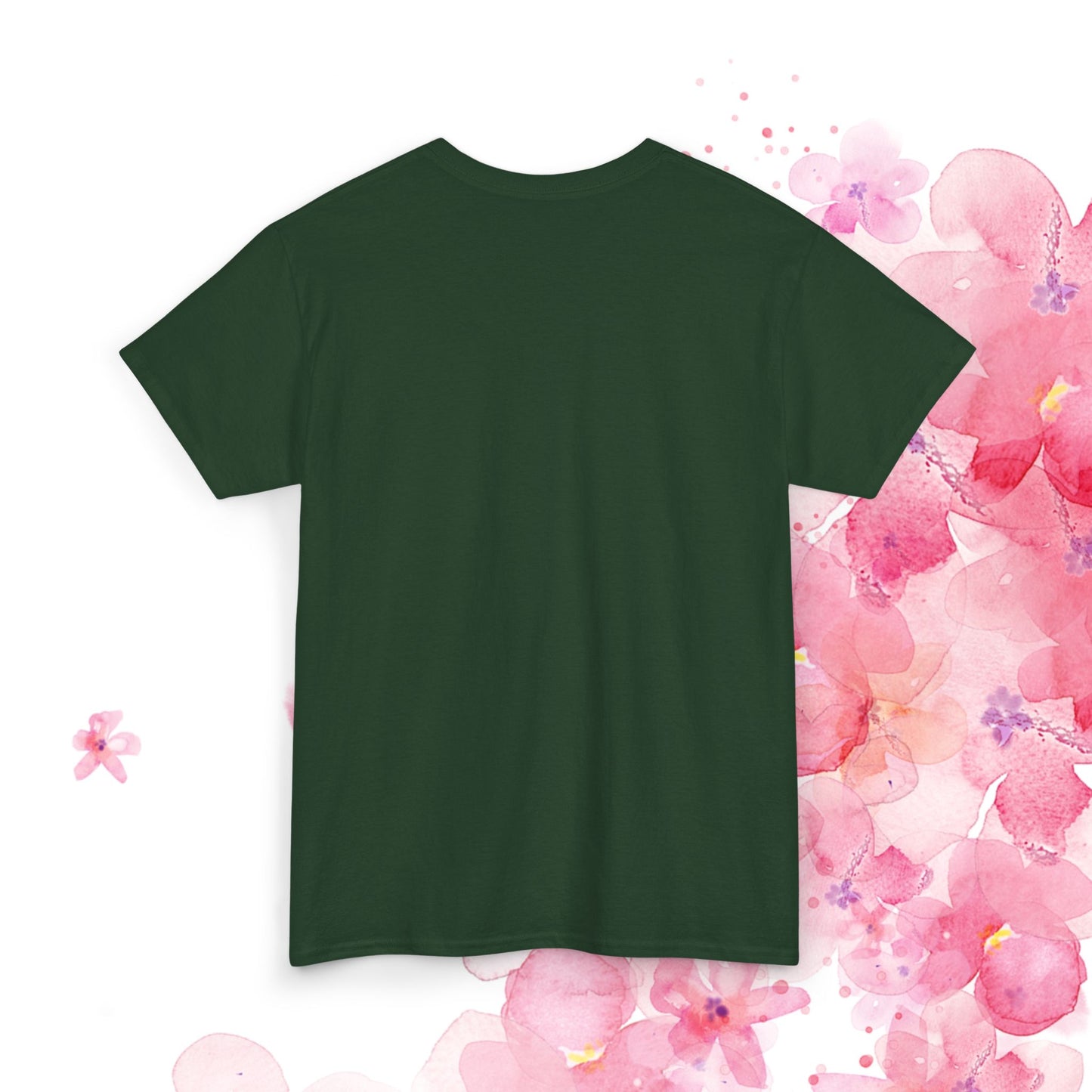 Saved Tee — Floral Script Christian Faith T-Shirt