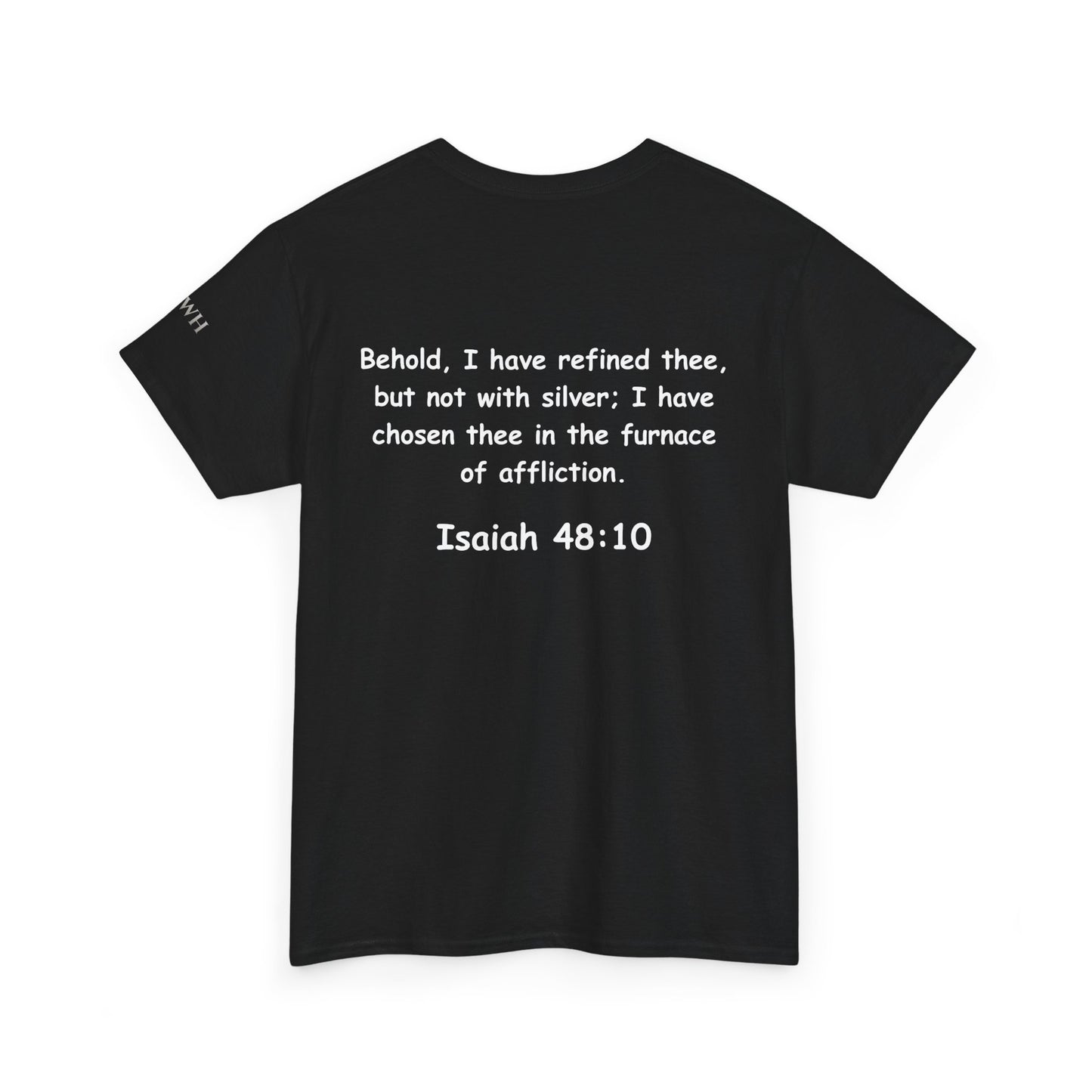 Refined Not Ruined Tee — Isaiah 48:10 Inspirational Christian T‑Shirt