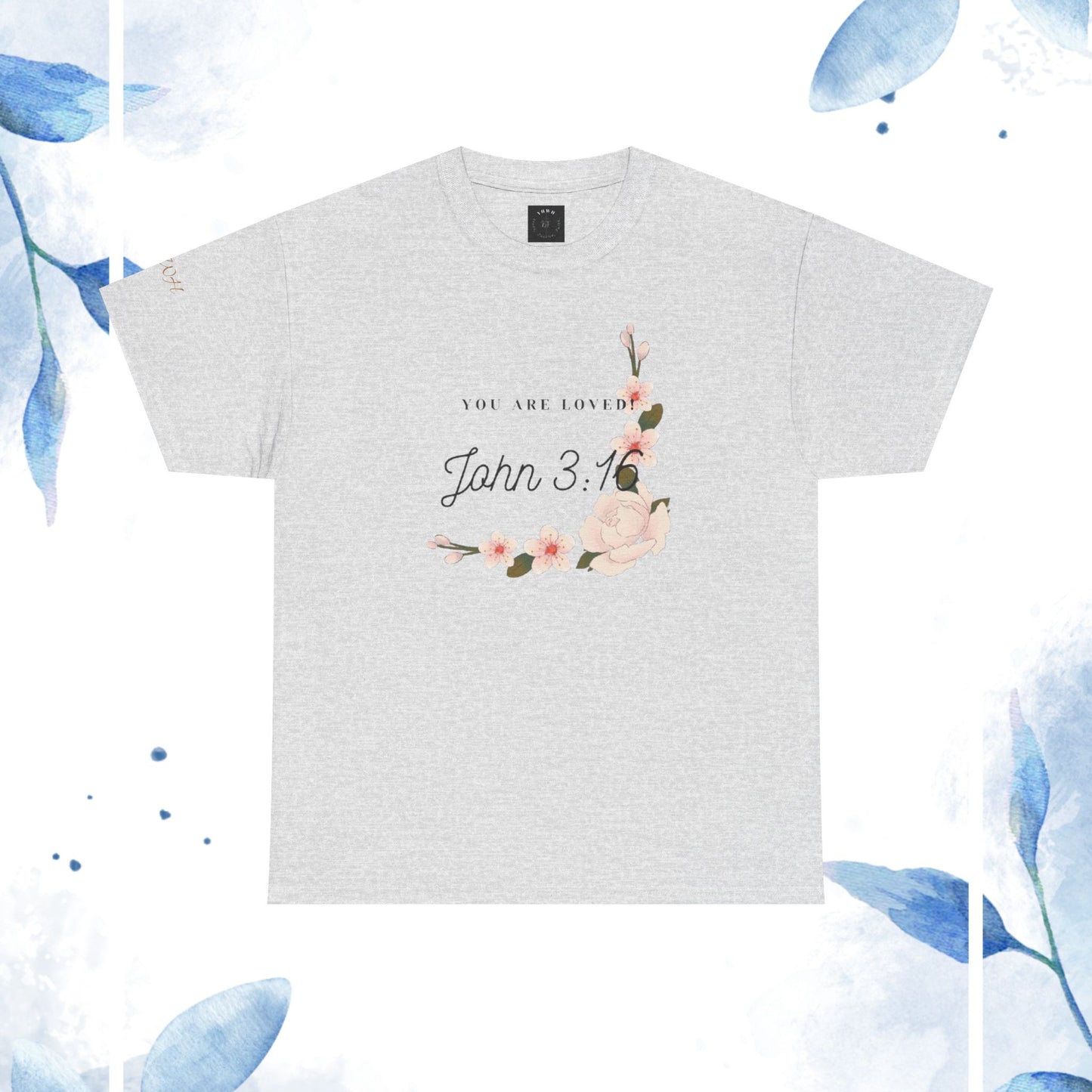 Floral John 3:16 t-shirt (Mothers day special)