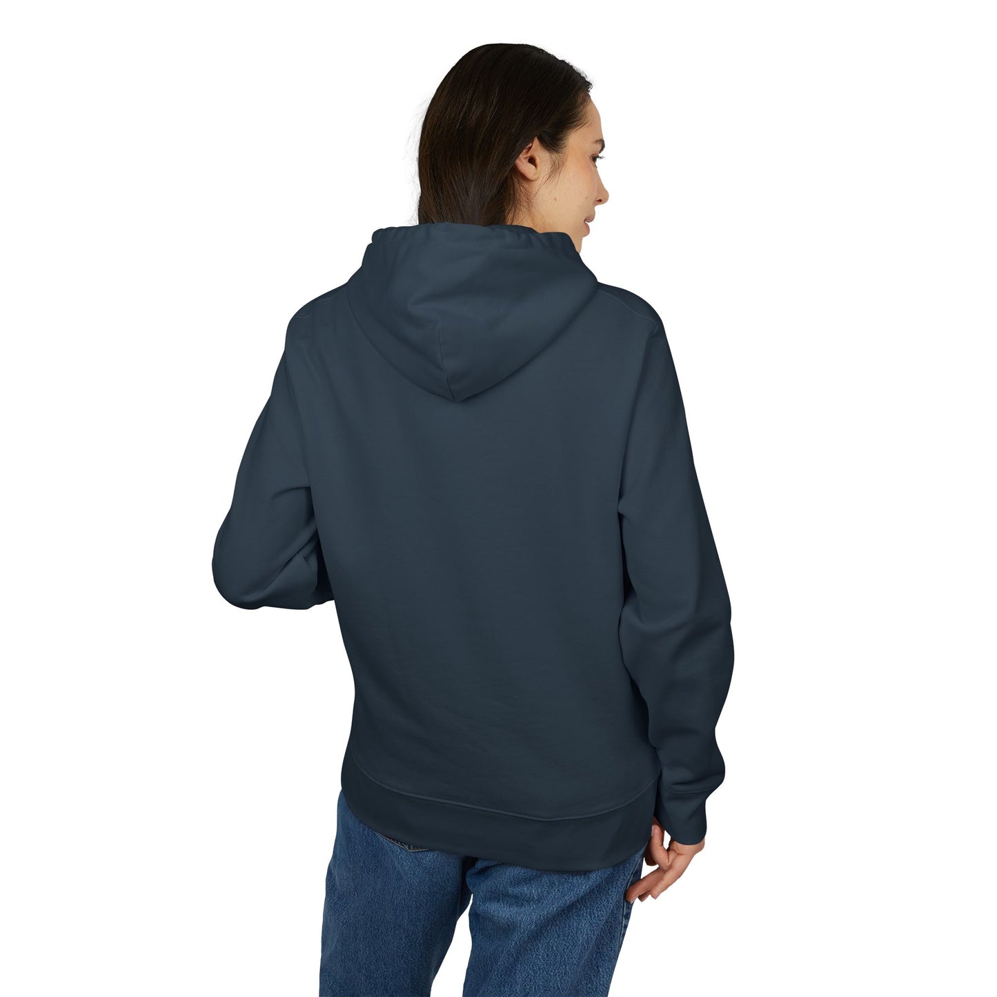 YHWH Hoodie — Minimalist Faith Pullover with Sleeve Print