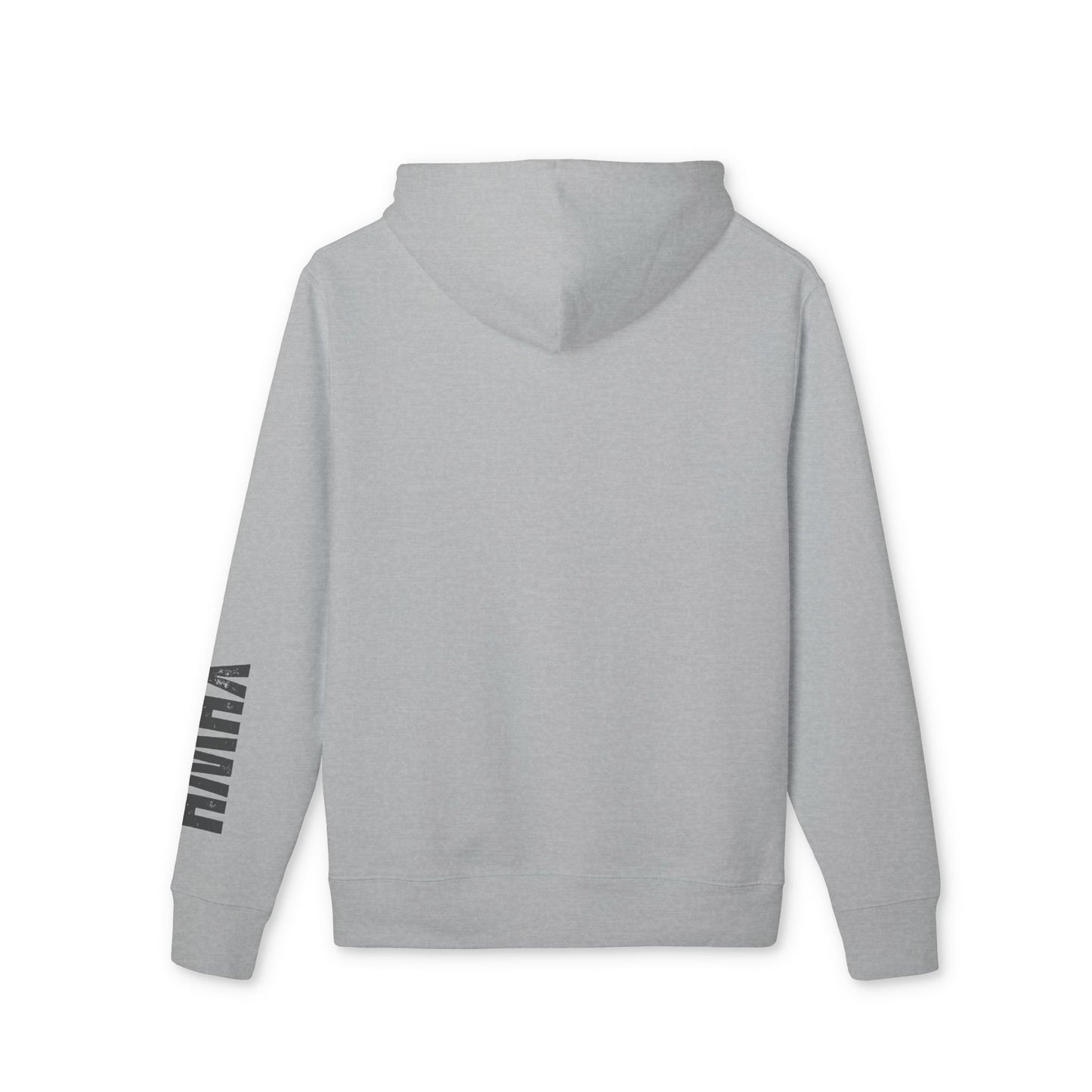 YHWH Hoodie — Minimalist Faith Pullover with Sleeve Print