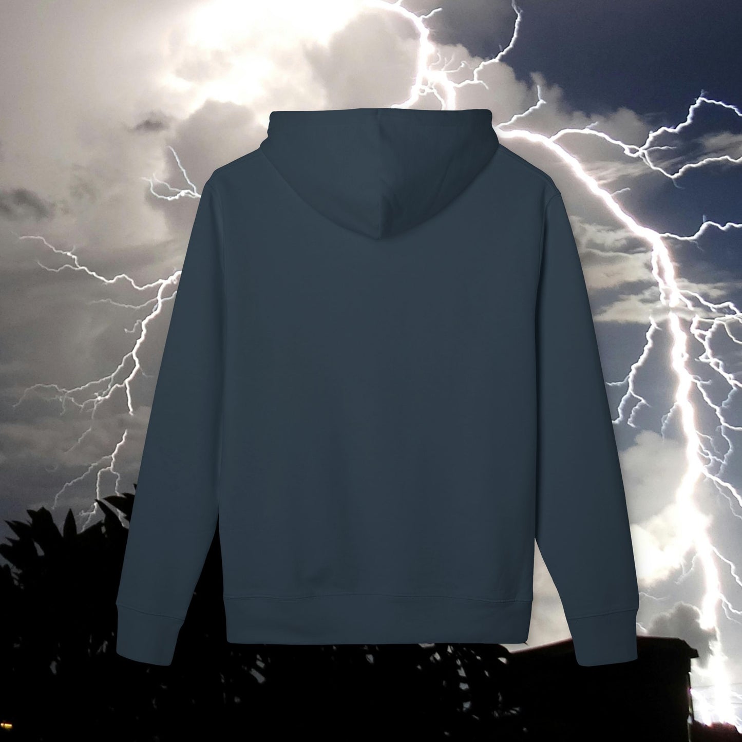 Sailboat Quote Hoodie —"With YHWH there is no storm..."