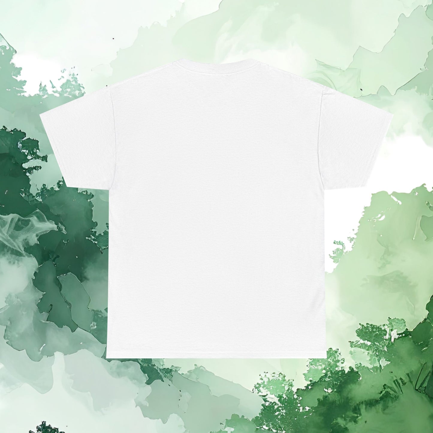 Scripture Cat Face T‑Shirt — Minimal Green Eyes Cute Cat Tee