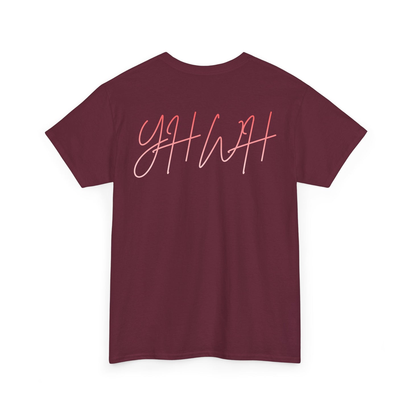 *Spring special edition* Bloom in His Word T‑Shirt — Psalm 1:3 Christian Tee (YHWH Back Script)