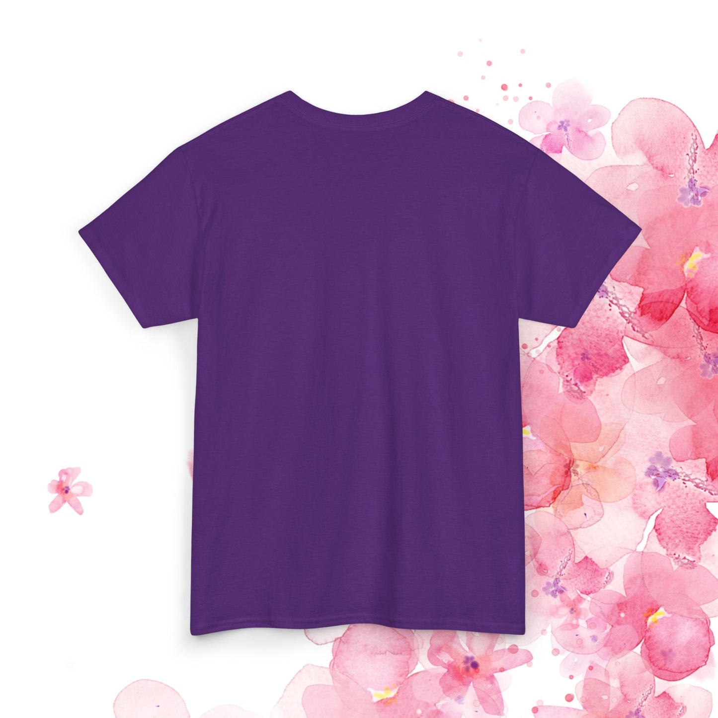 Saved Tee — Floral Script Christian Faith T-Shirt
