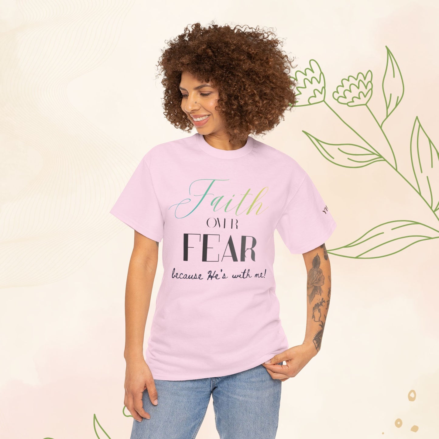 Faith over fear T-shirt