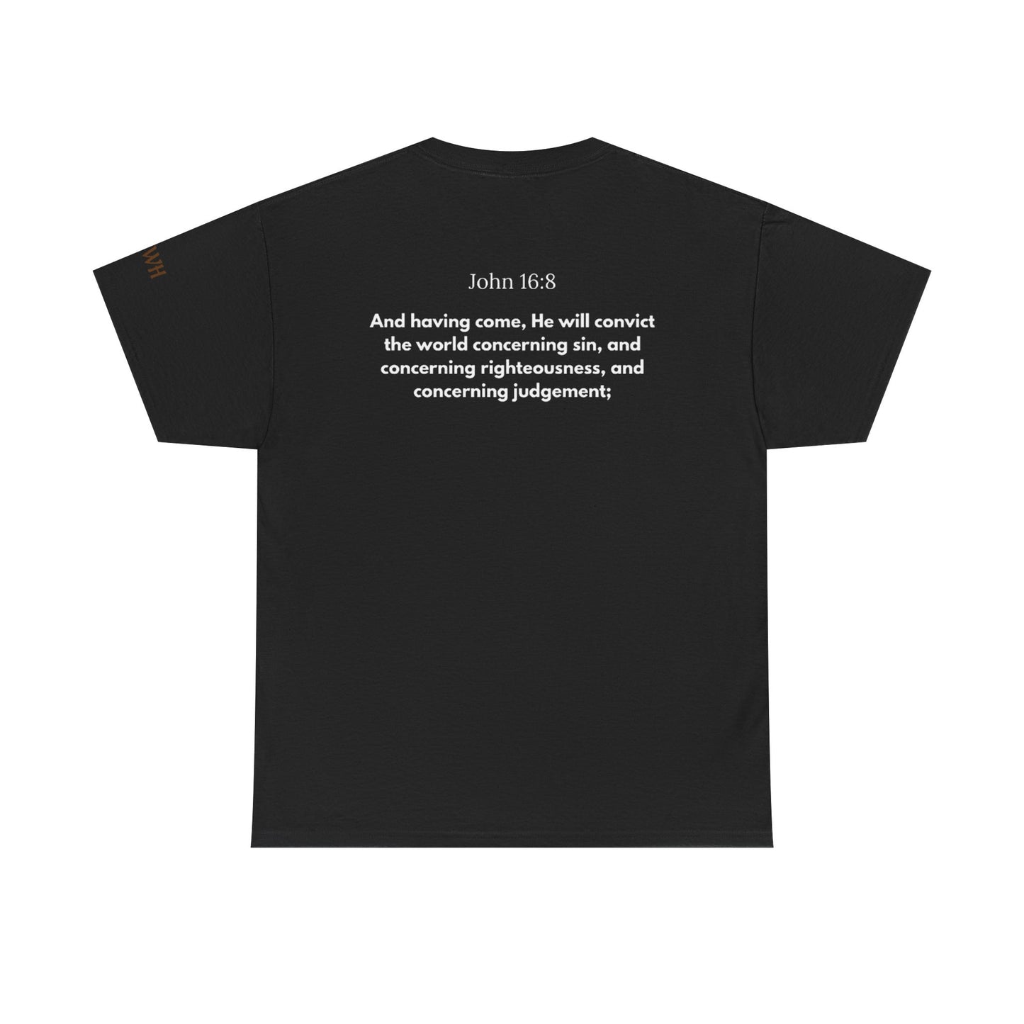 "YHWH convicts" T-shirt