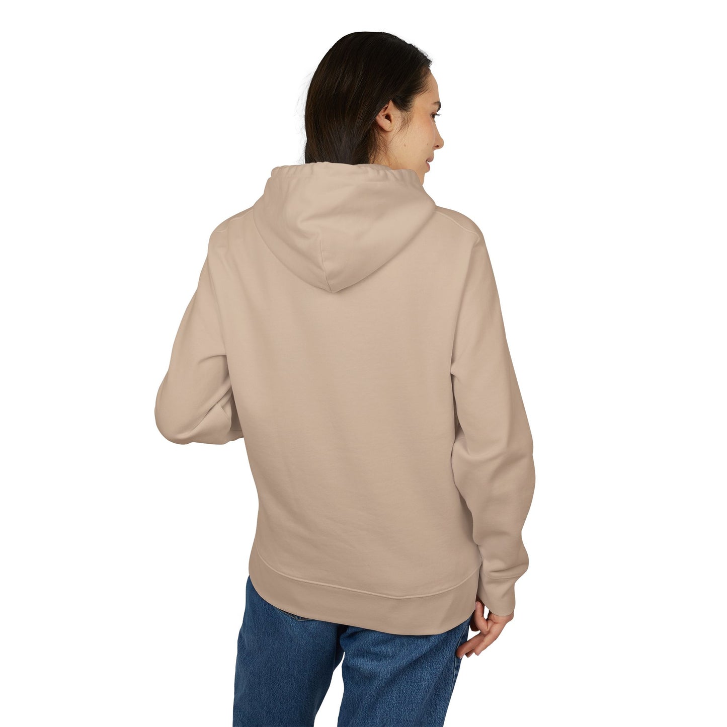 YHWH Hoodie — Minimalist Faith Pullover with Sleeve Print