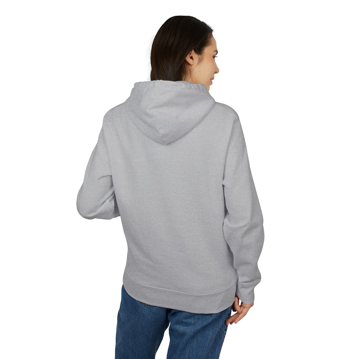 YHWH Hoodie — Minimalist Faith Pullover with Sleeve Print