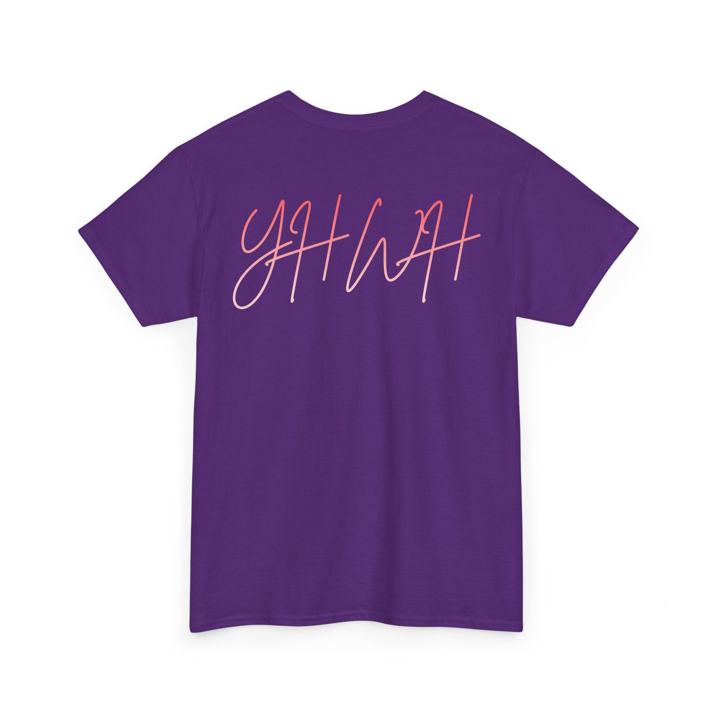 *Spring special edition* Bloom in His Word T‑Shirt — Psalm 1:3 Christian Tee (YHWH Back Script)