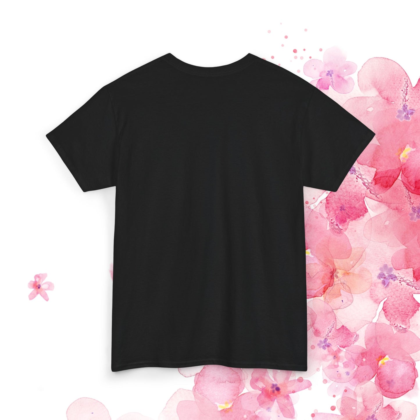 Saved Tee — Floral Script Christian Faith T-Shirt