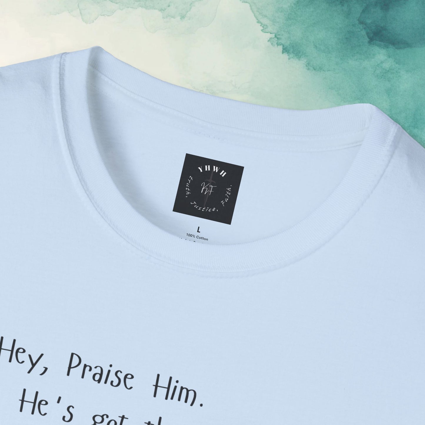 Philippians 4:6 'Praise Him' Parakeet T-Shirt