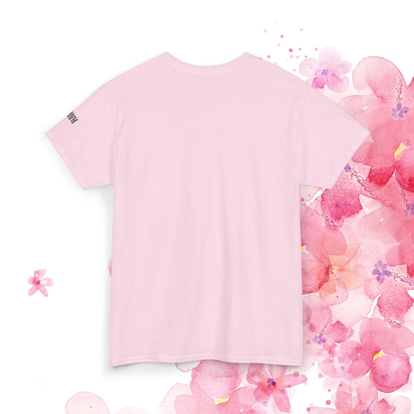 Saved Tee — Floral Script Christian Faith T-Shirt
