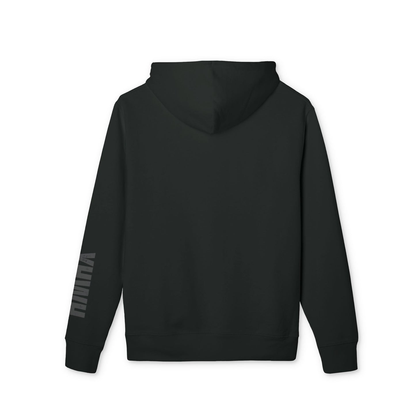 YHWH Hoodie — Minimalist Faith Pullover with Sleeve Print