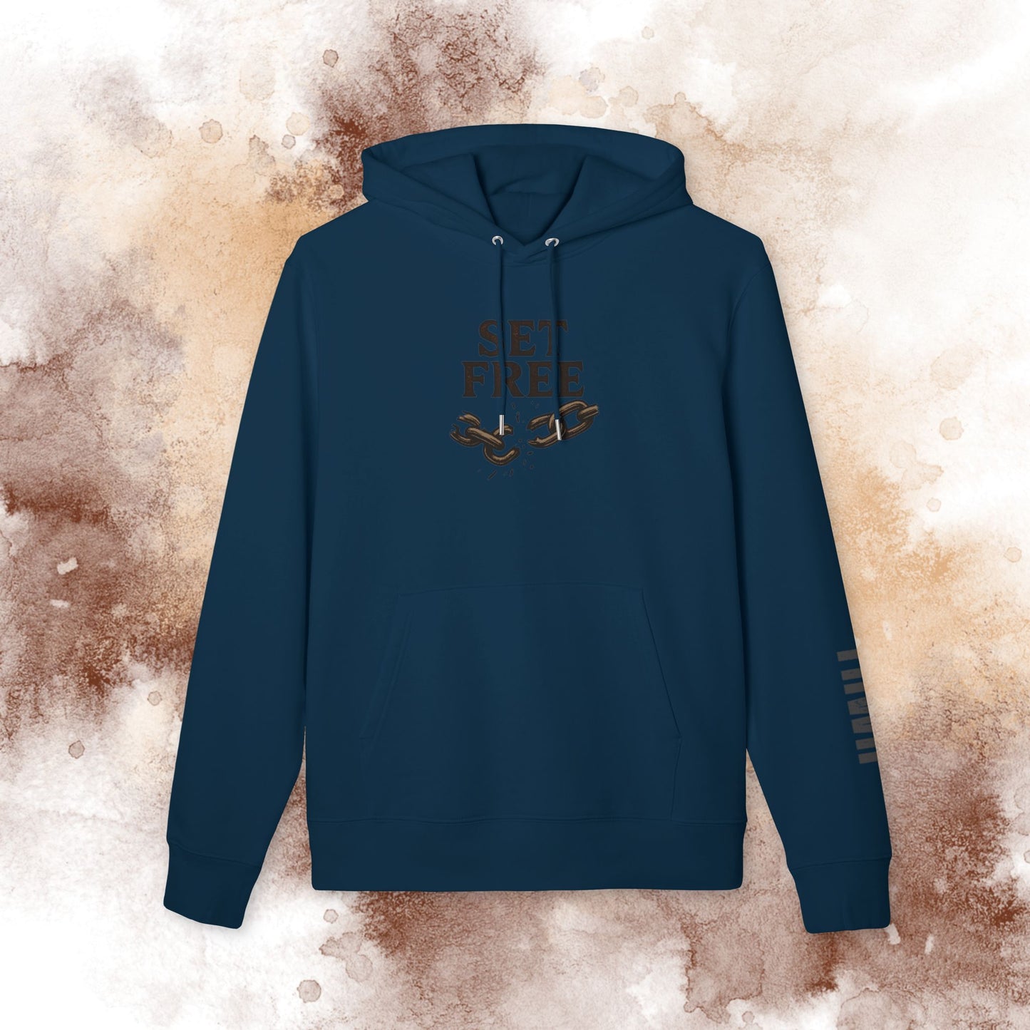 'Set FREE' hoodie with verse John 8:36