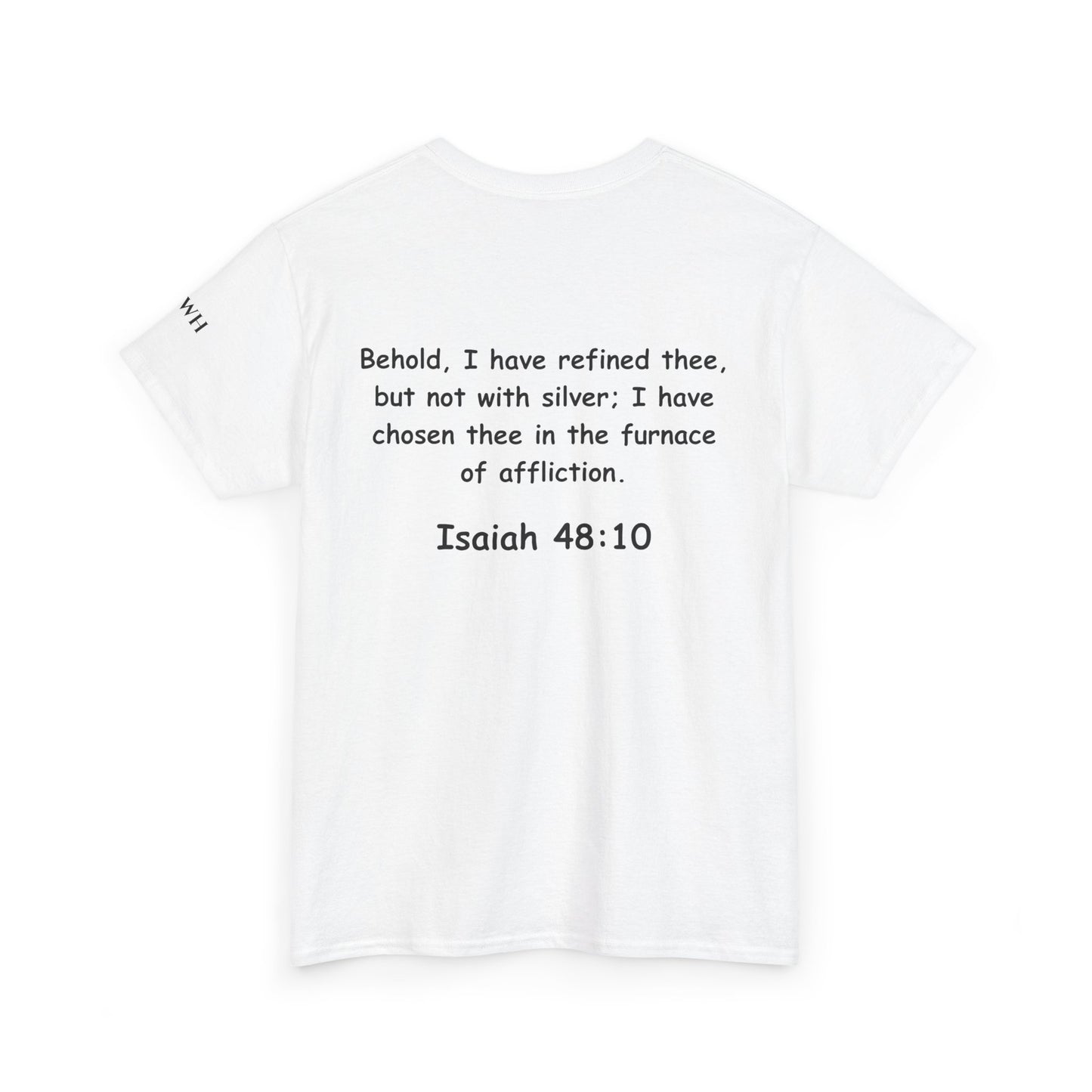 Refined Not Ruined Tee — Isaiah 48:10 Inspirational Christian T‑Shirt