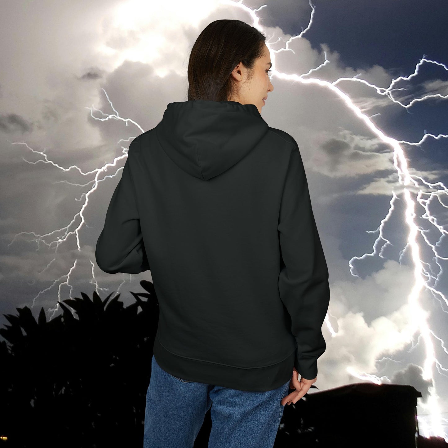 Sailboat Quote Hoodie —"With YHWH there is no storm..."