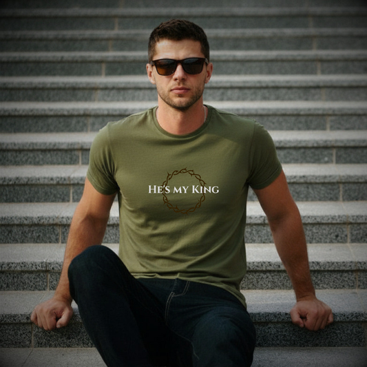 "He's My King" YHWH Graphic Shirt