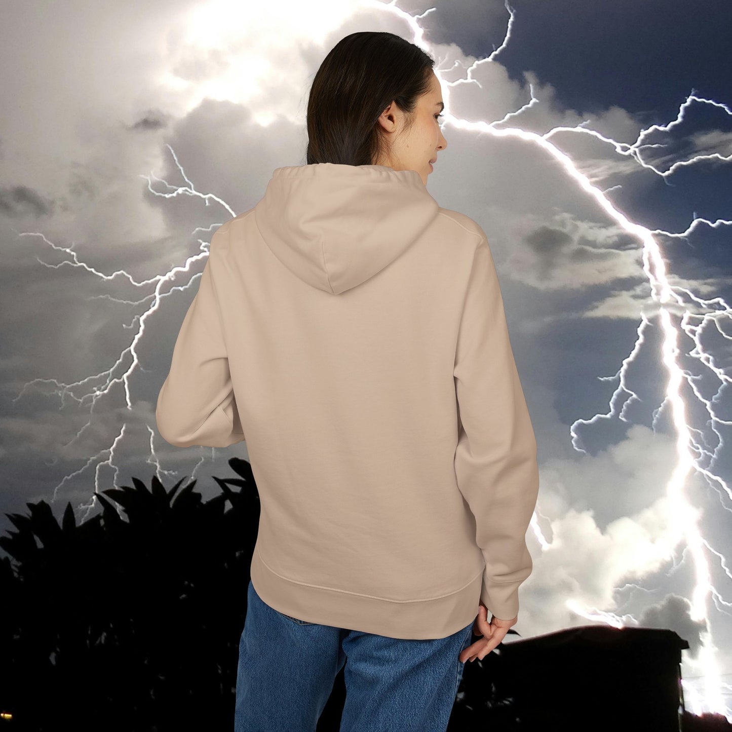 Sailboat Quote Hoodie —"With YHWH there is no storm..."