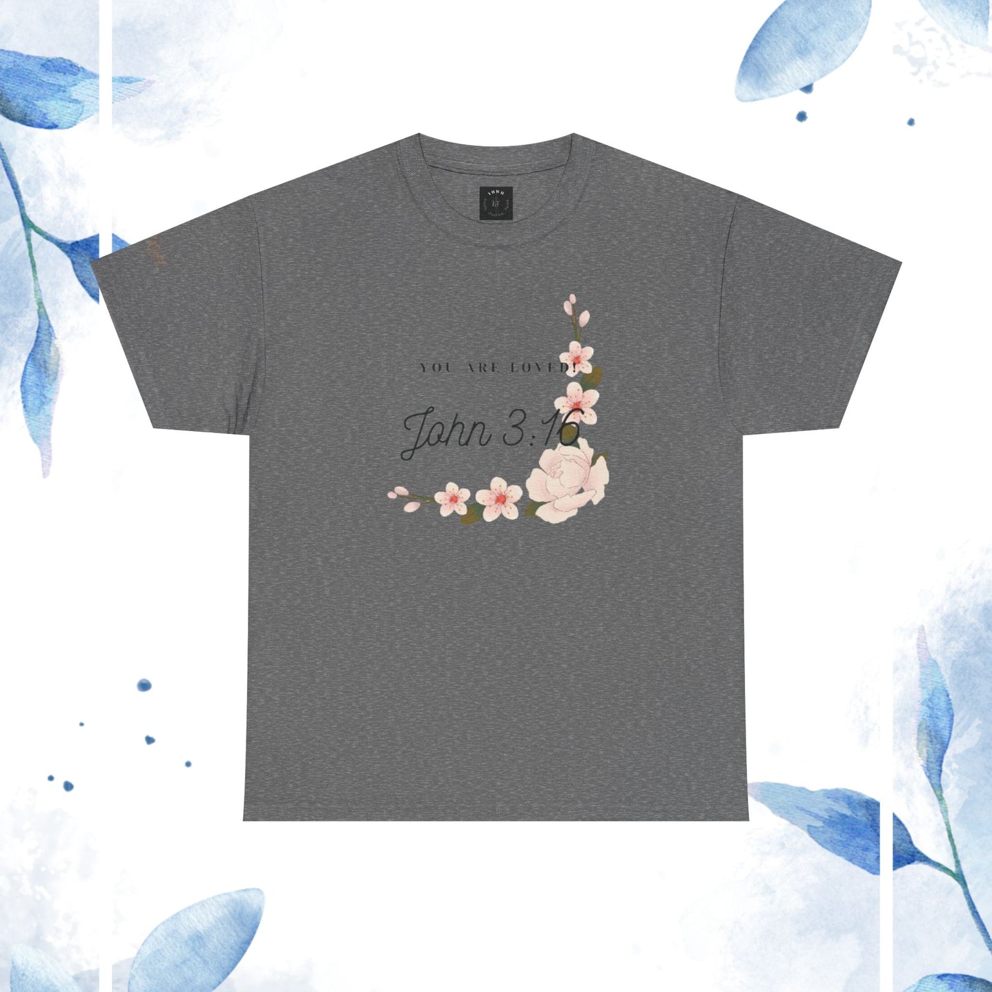 Floral John 3:16 t-shirt (Mothers day special)