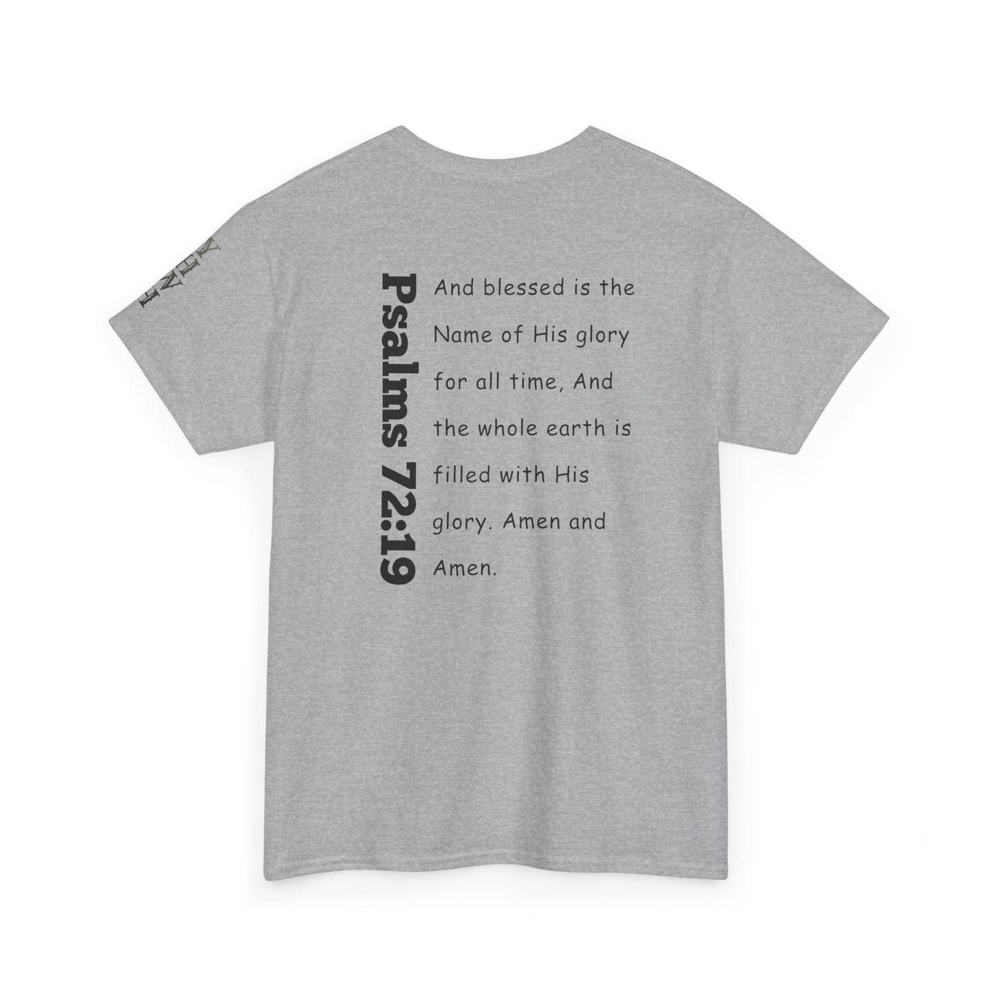 Psalm 72:19 T‑Shirt — 'Just say AMEN' tee