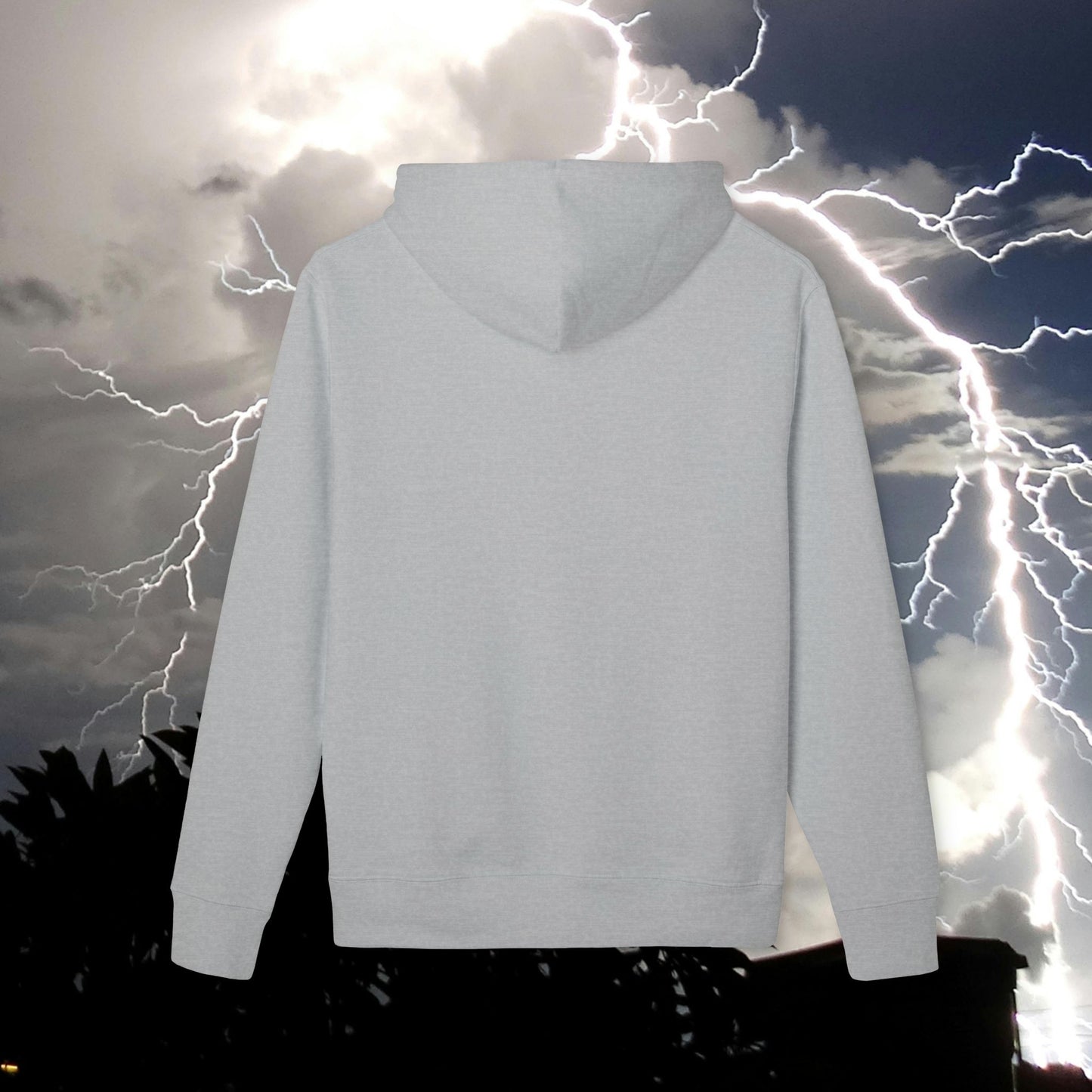 Sailboat Quote Hoodie —"With YHWH there is no storm..."