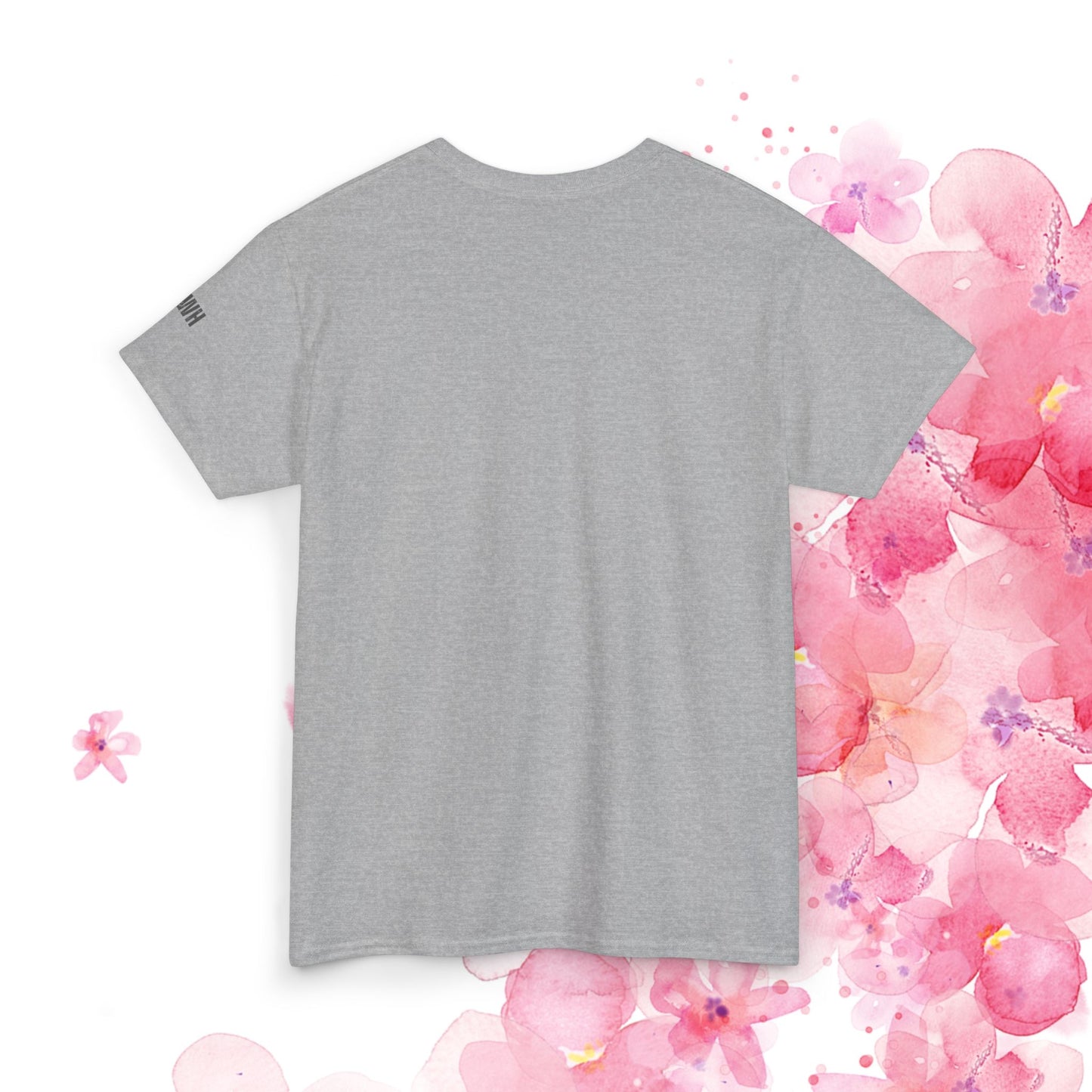 Saved Tee — Floral Script Christian Faith T-Shirt