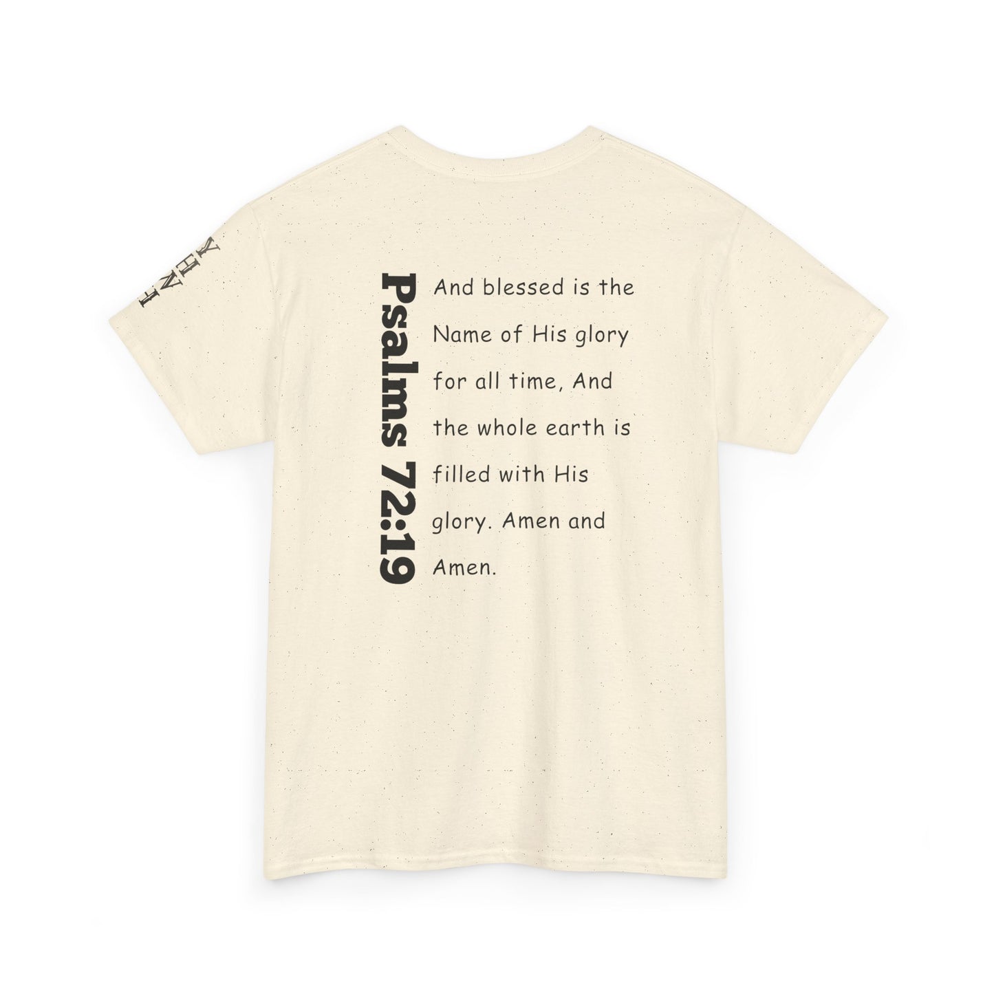 Psalm 72:19 T‑Shirt — 'Just say AMEN' tee