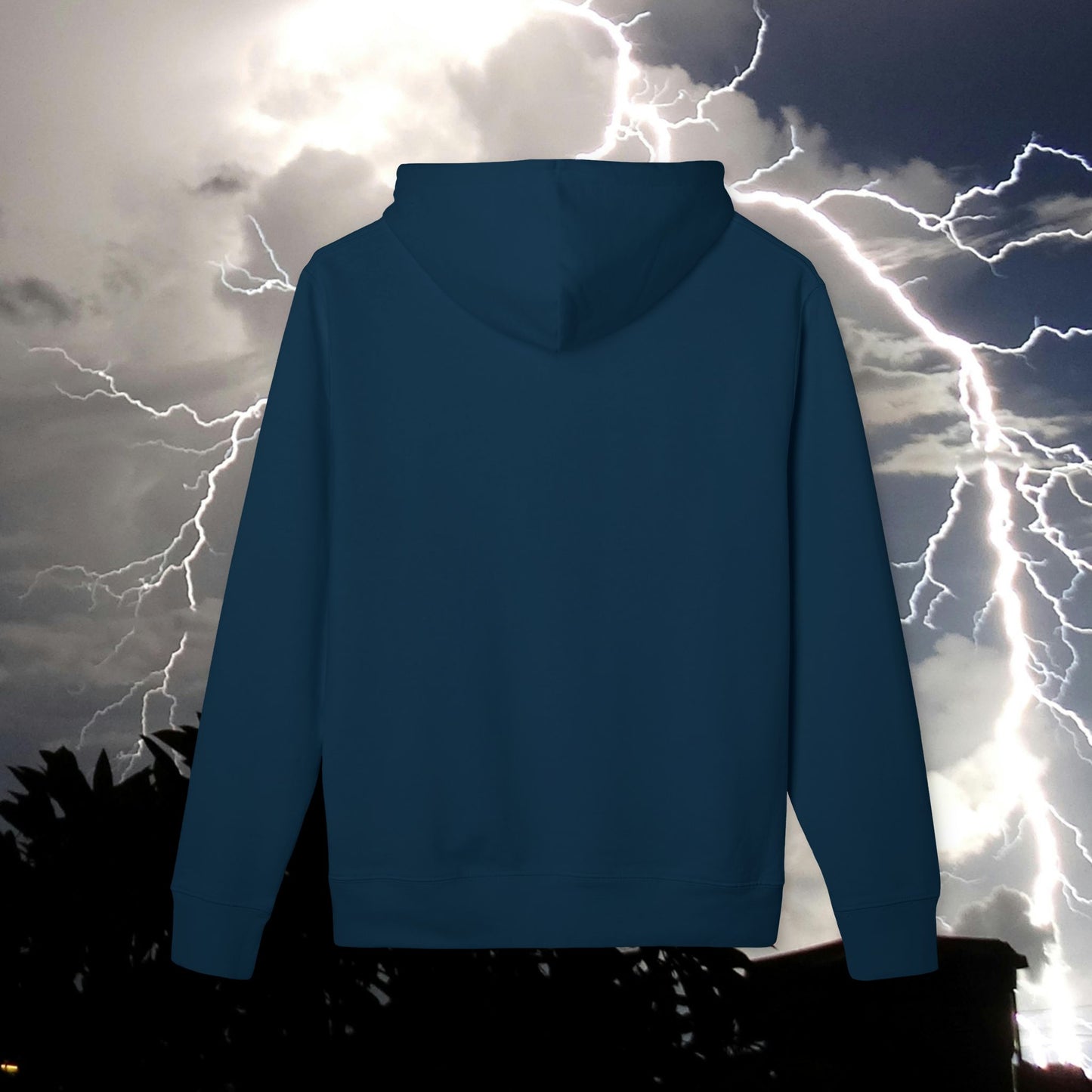 Sailboat Quote Hoodie —"With YHWH there is no storm..."