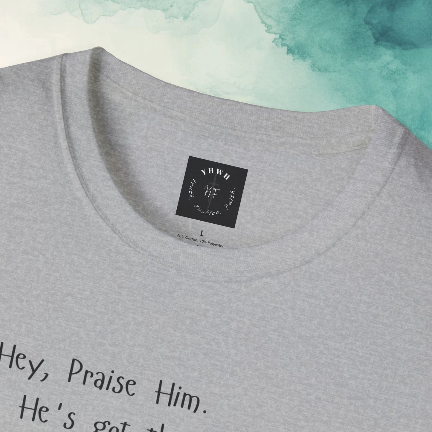 Philippians 4:6 'Praise Him' Parakeet T-Shirt