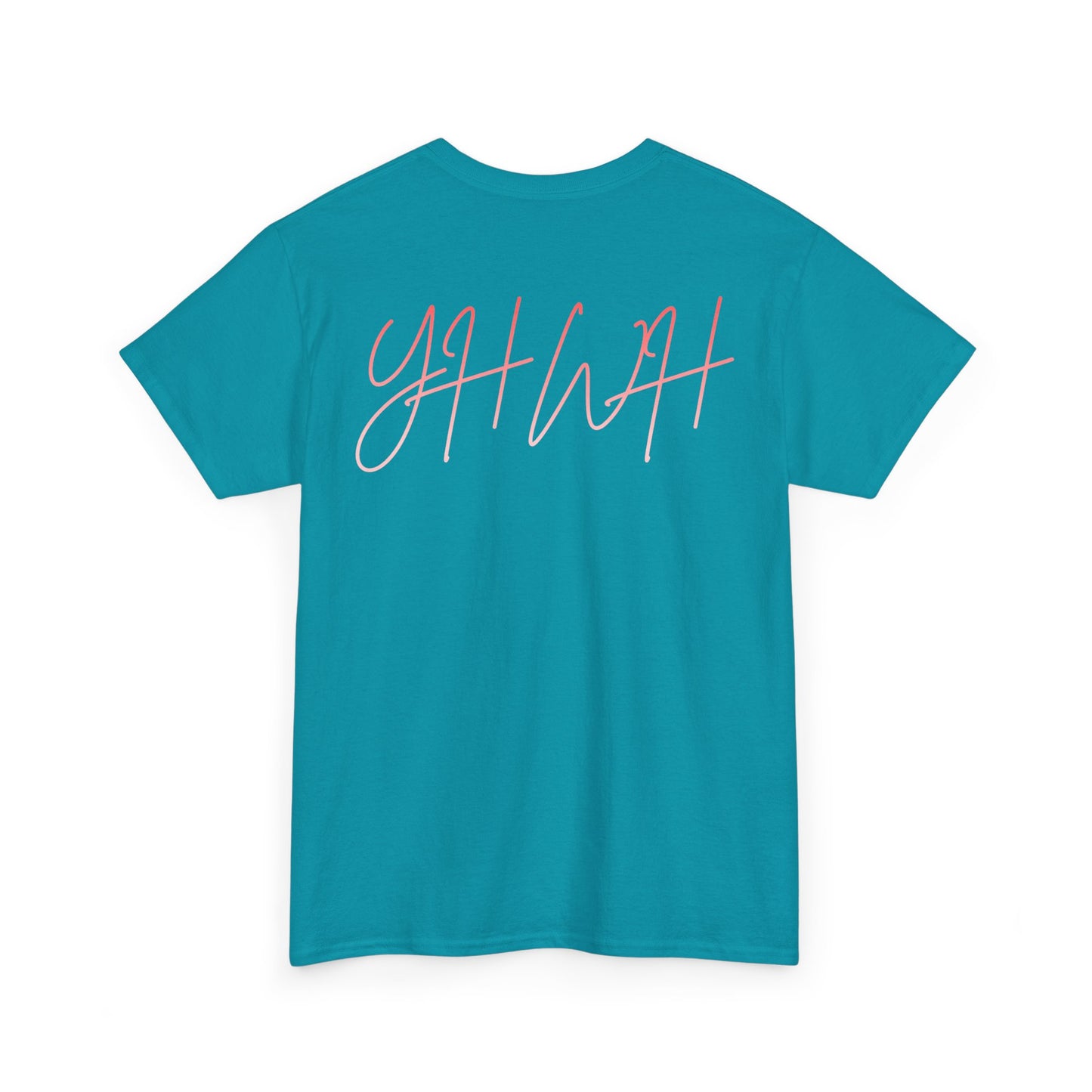 *Spring special edition* Bloom in His Word T‑Shirt — Psalm 1:3 Christian Tee (YHWH Back Script)