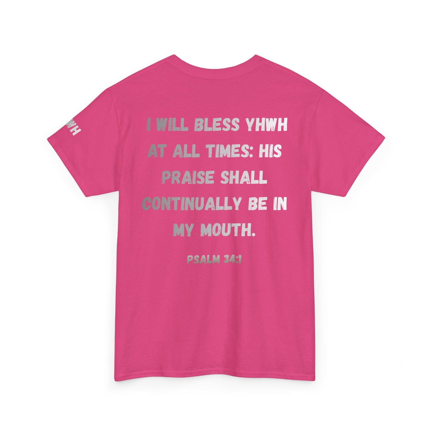Amen Psalm 34:1 T-Shirt — Christian Faith Tee