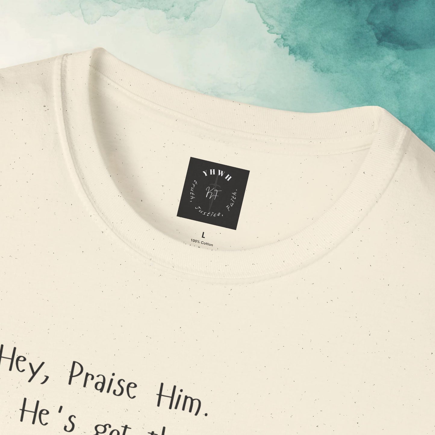 Philippians 4:6 'Praise Him' Parakeet T-Shirt