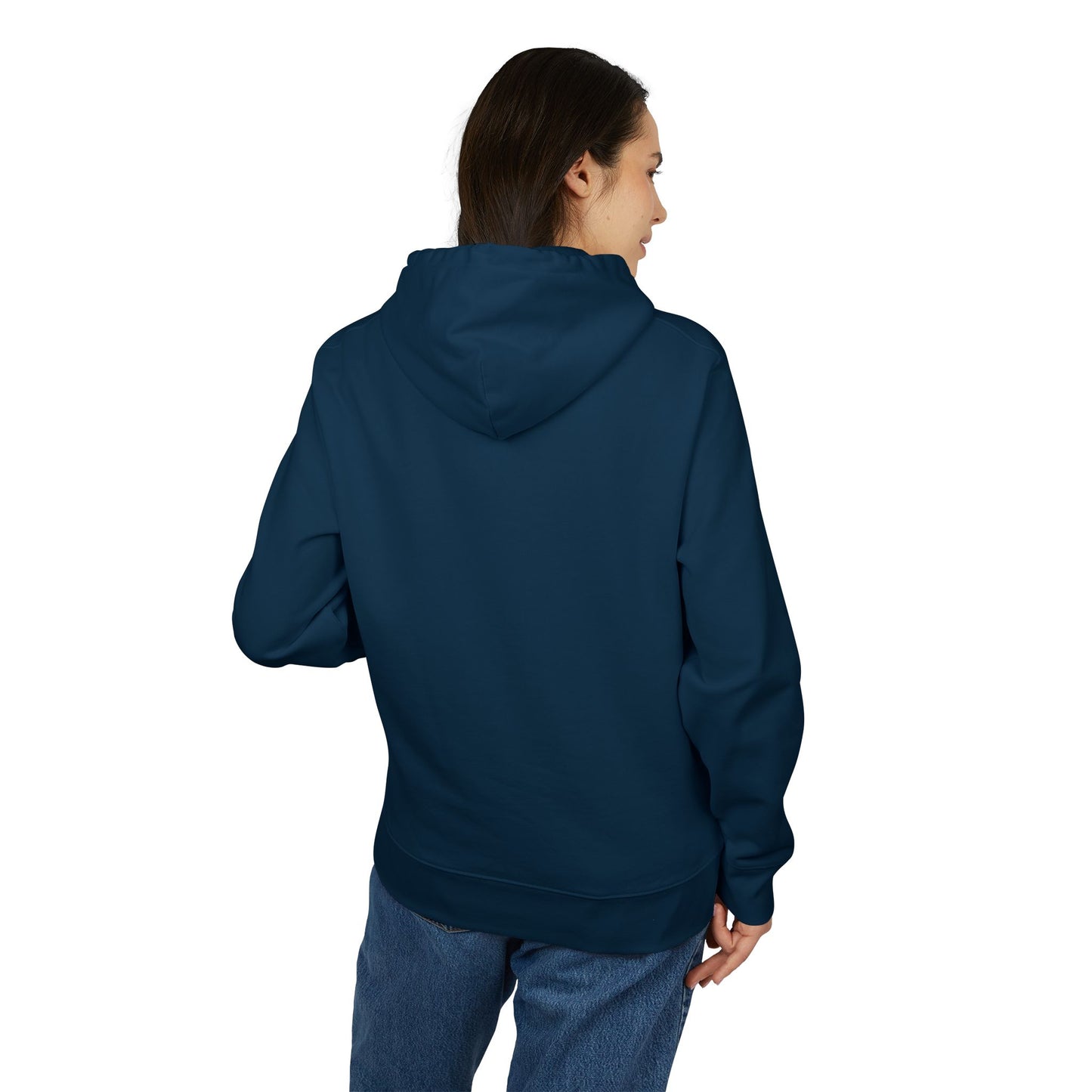 YHWH Hoodie — Minimalist Faith Pullover with Sleeve Print