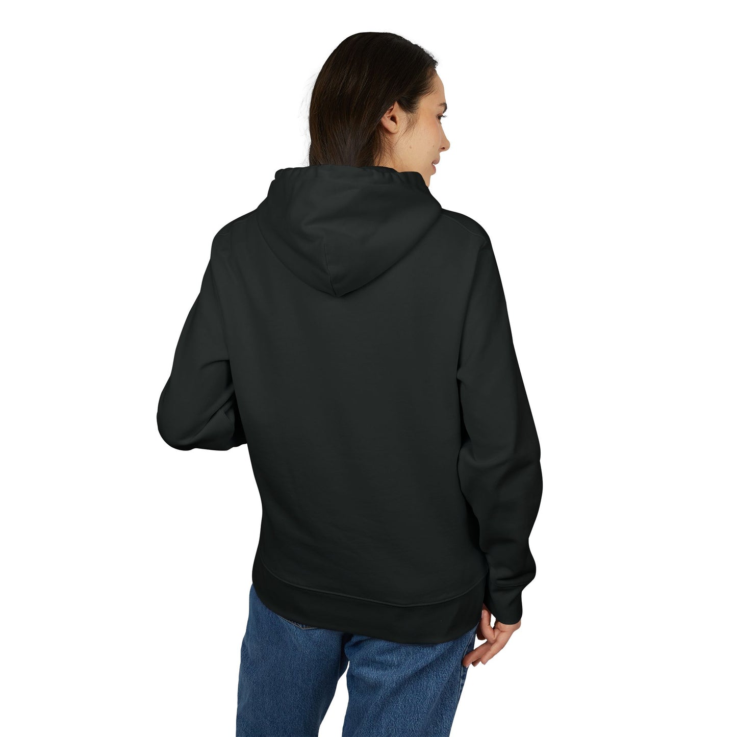 YHWH Hoodie — Minimalist Faith Pullover with Sleeve Print