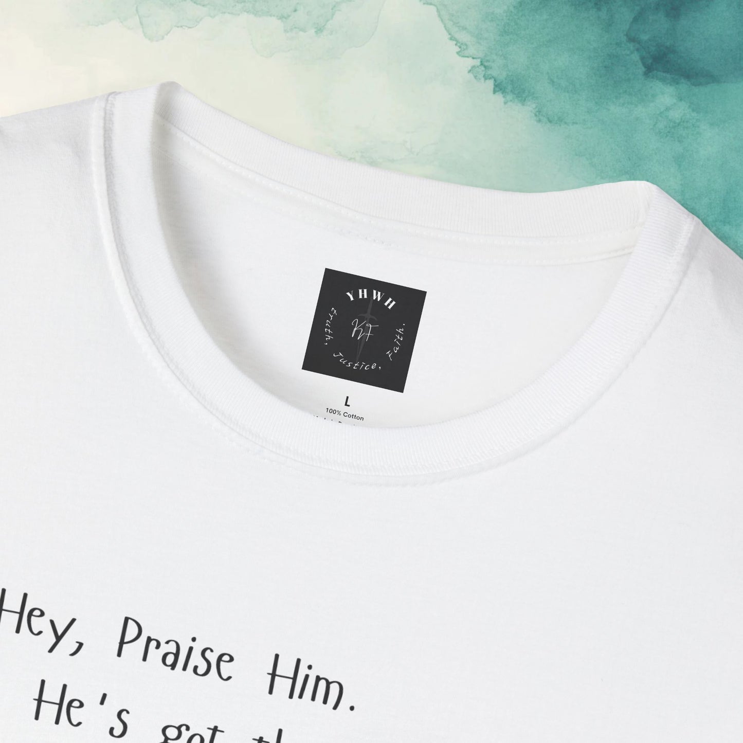 Philippians 4:6 'Praise Him' Parakeet T-Shirt