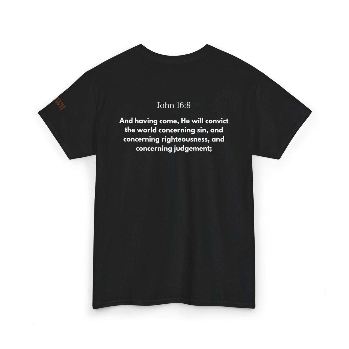 "YHWH convicts" T-shirt