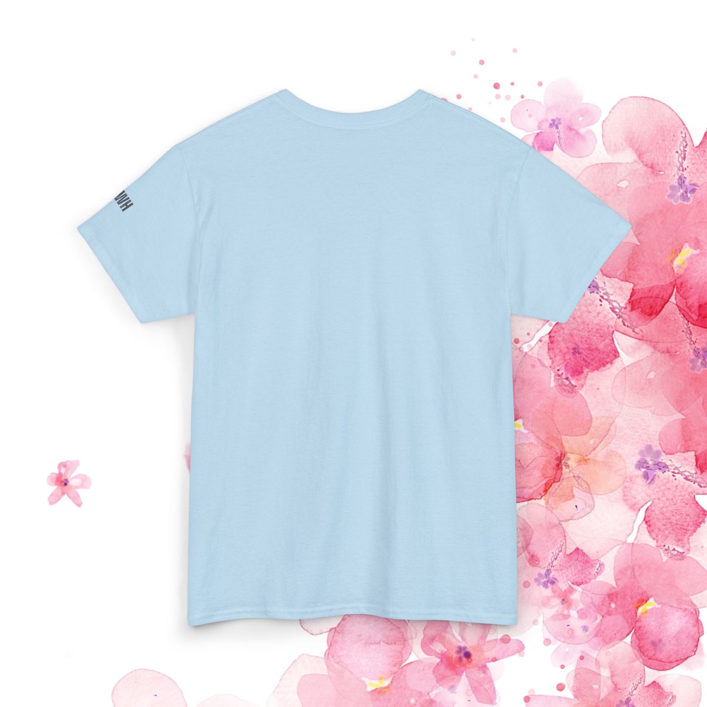 Saved Tee — Floral Script Christian Faith T-Shirt