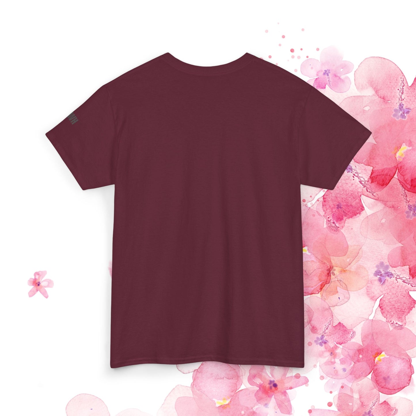 Saved Tee — Floral Script Christian Faith T-Shirt