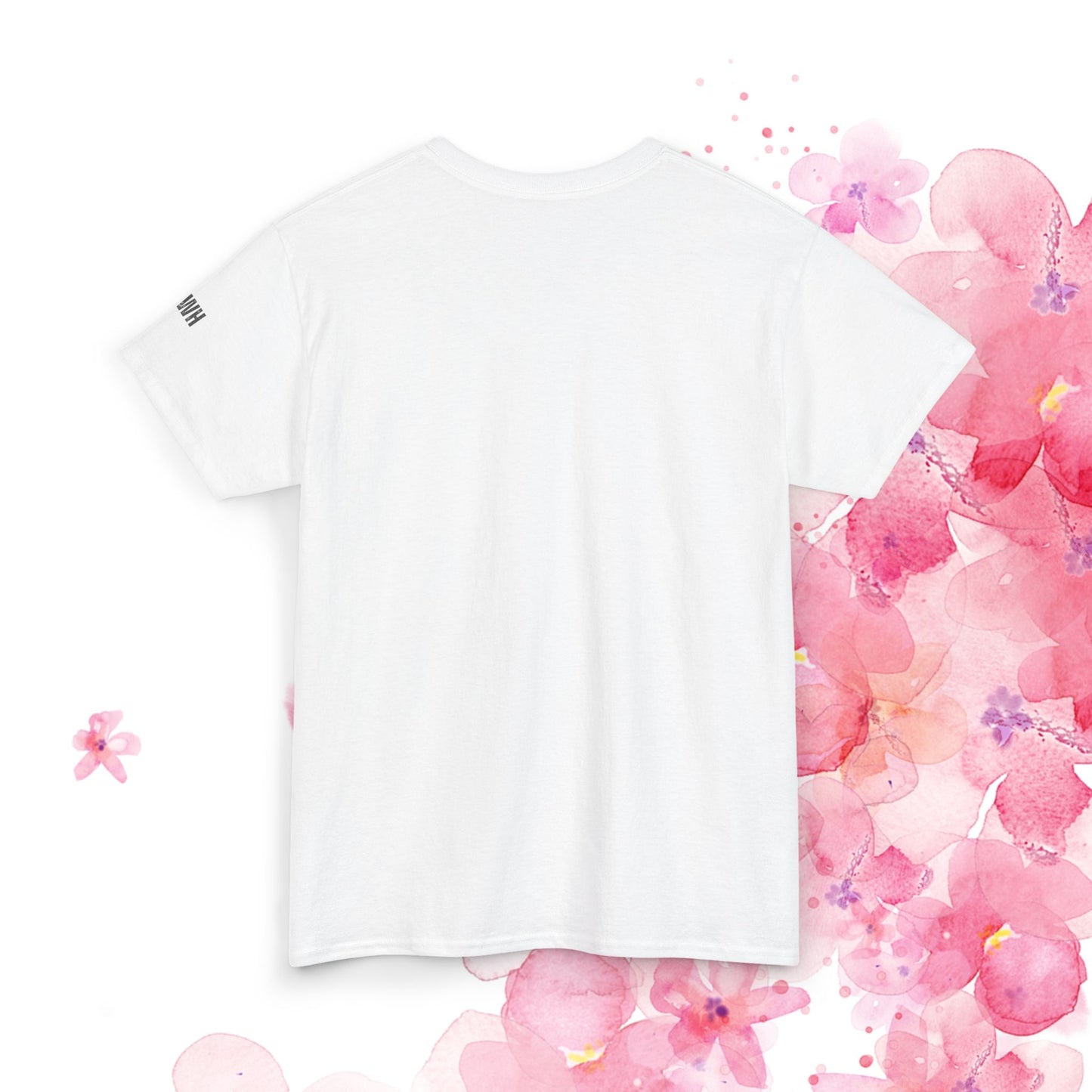Saved Tee — Floral Script Christian Faith T-Shirt