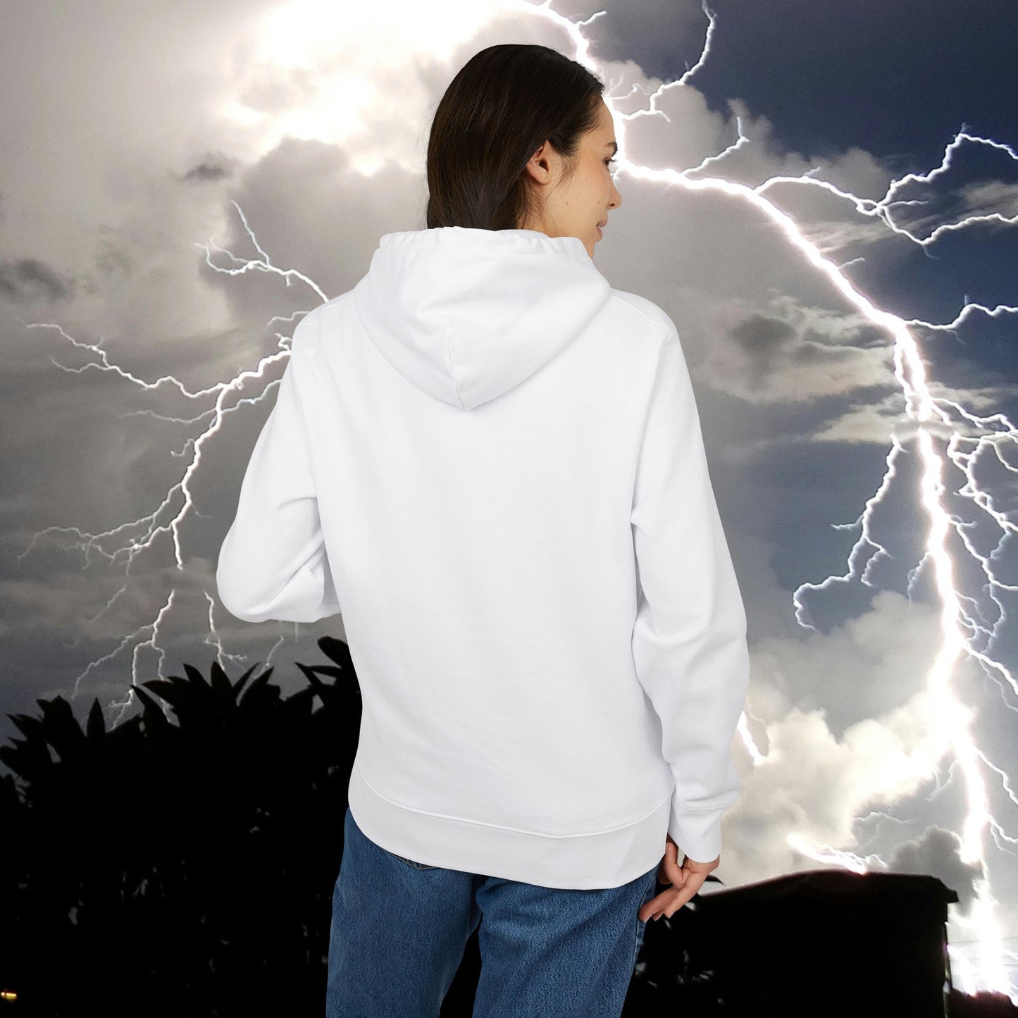 Sailboat Quote Hoodie —"With YHWH there is no storm..."